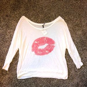 Charlotte Russe Sequin Blouse
